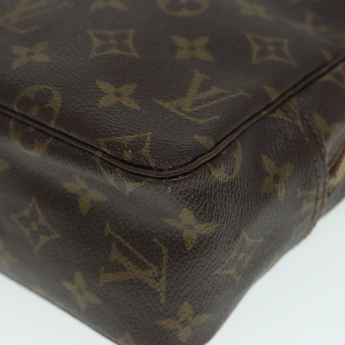 LOUIS VUITTON Monogram Trousse Toilette 28 Clutch Bag M47522 LV ki4910