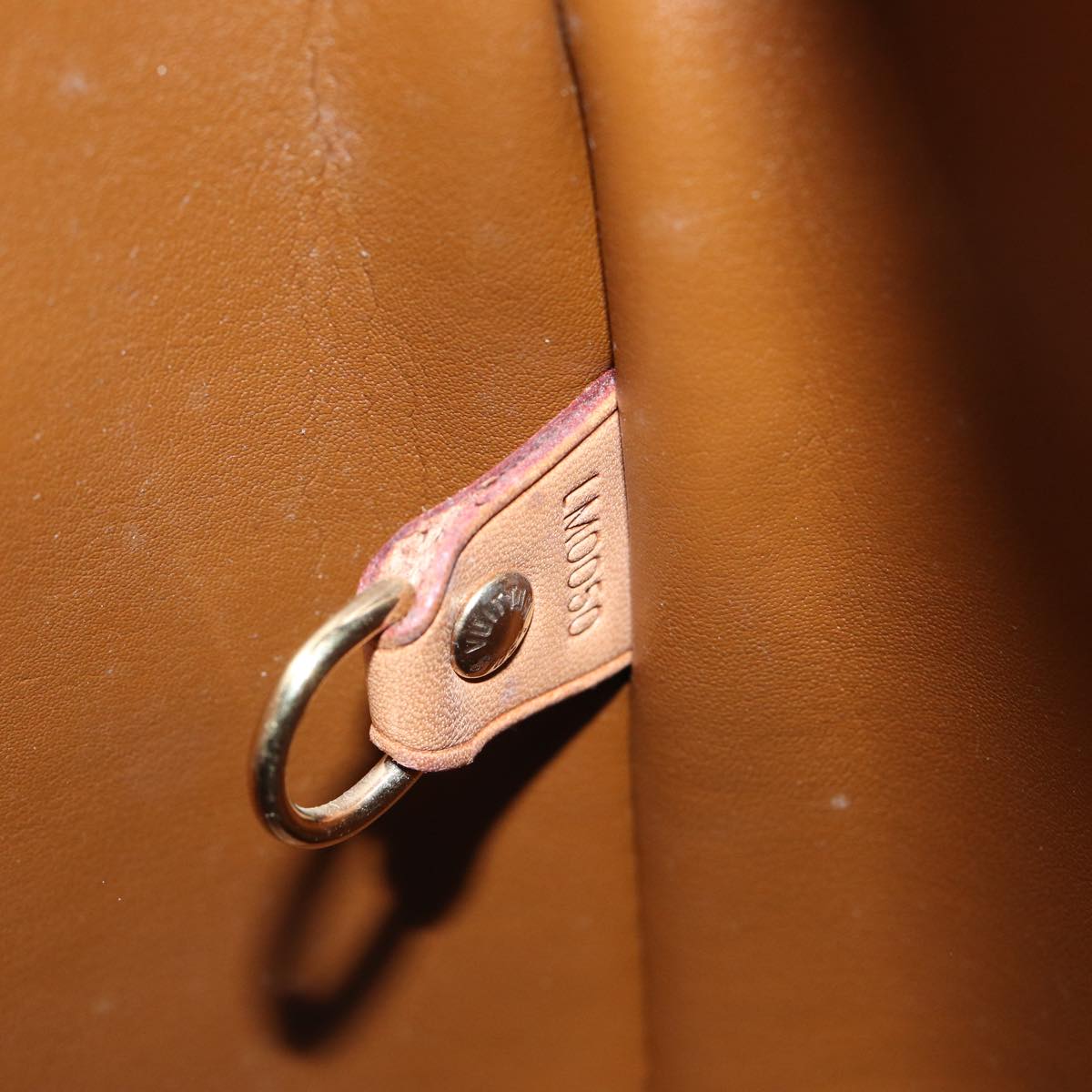LOUIS VUITTON Monogram Vernis Houston Hand Bag Bronze M91122 LV ki4911