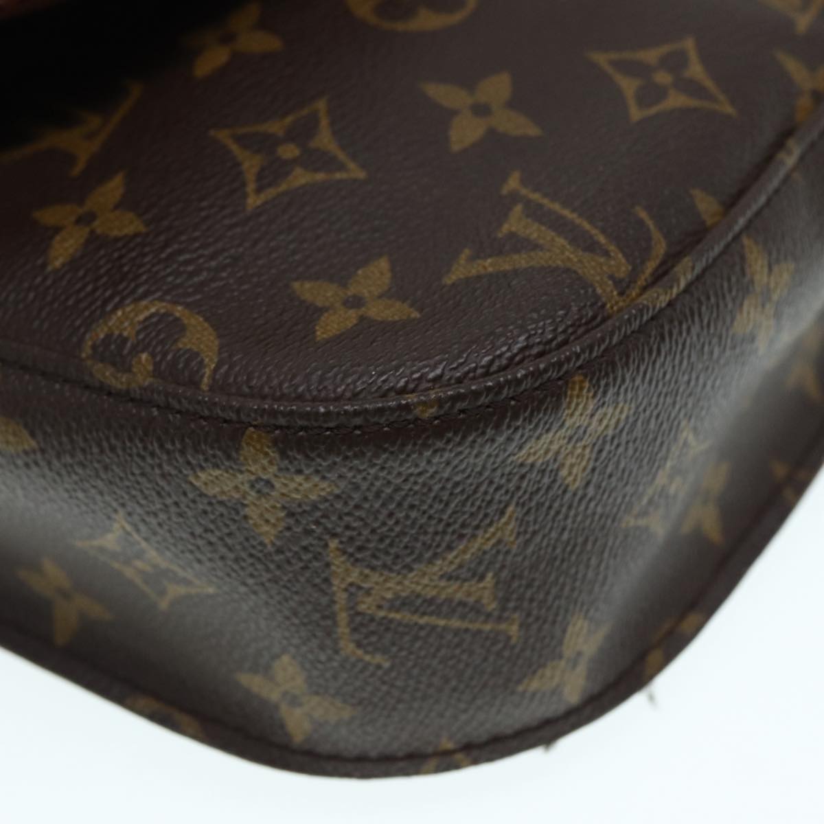 LOUIS VUITTON Monogram Saint Cloud GM Shoulder Bag M51242 LV ki4914