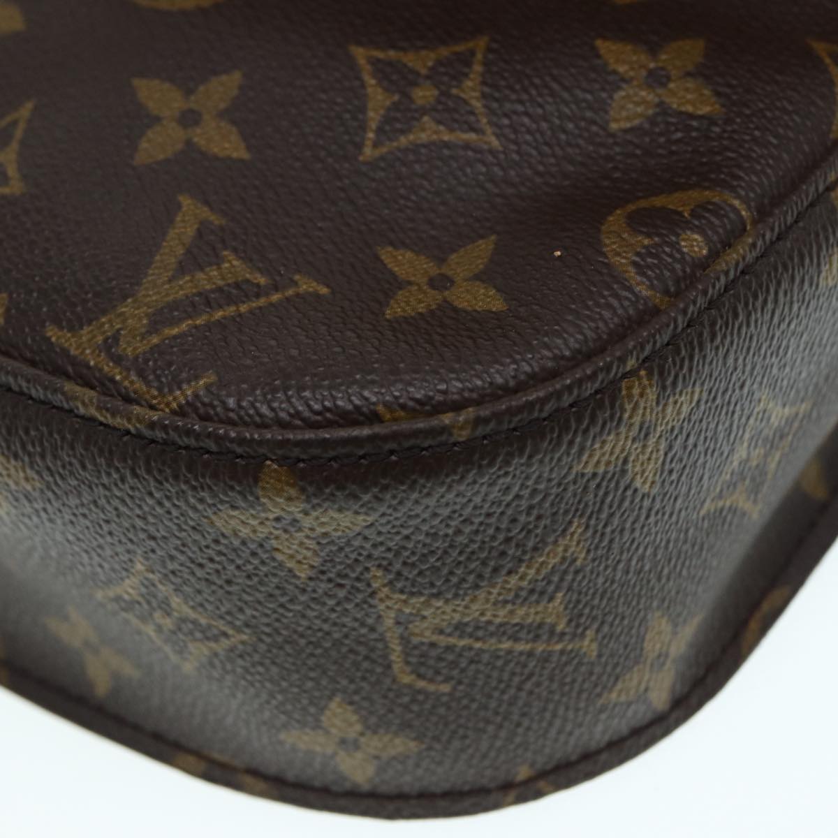LOUIS VUITTON Monogram Saint Cloud GM Shoulder Bag M51242 LV ki4914