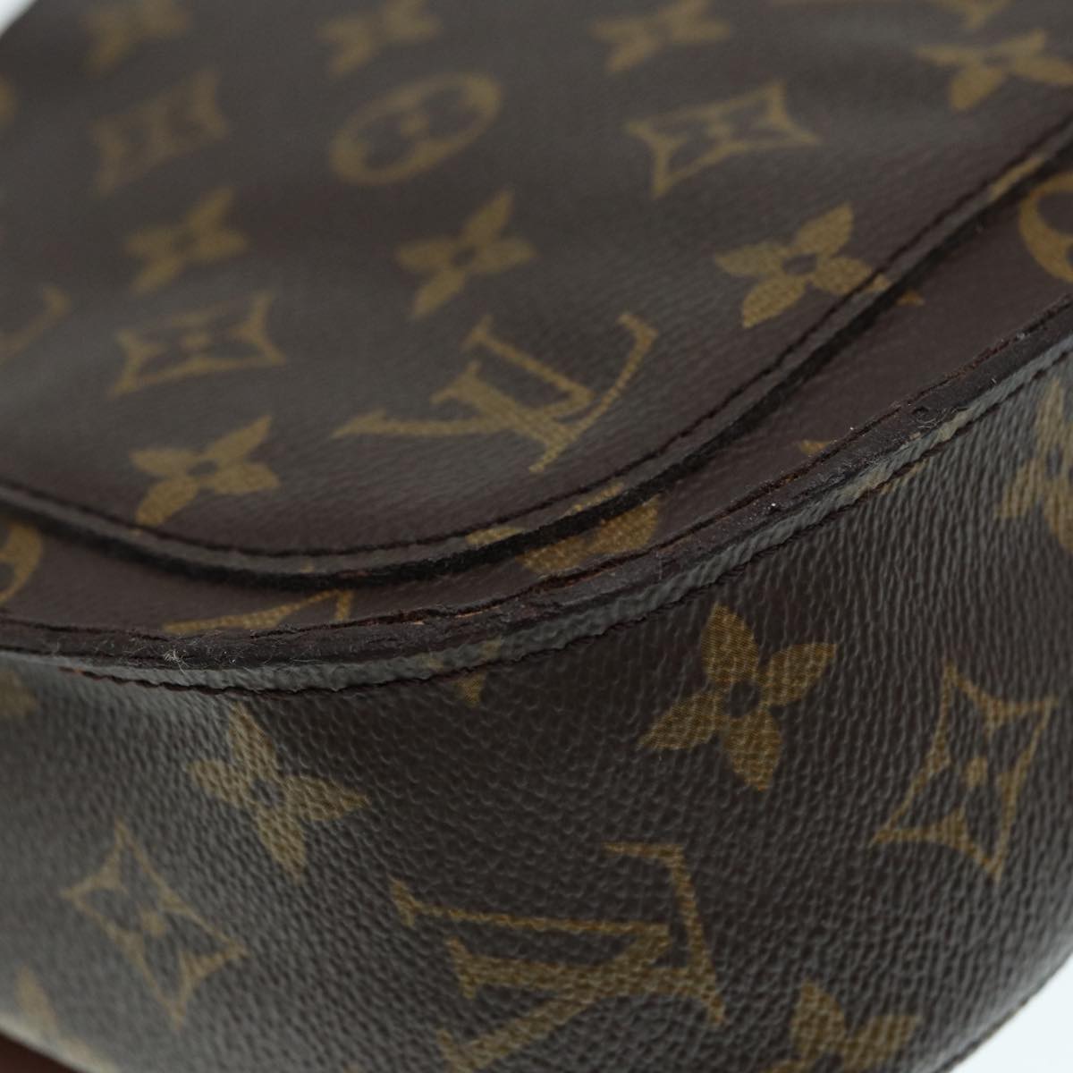 LOUIS VUITTON Monogram Saint Cloud GM Shoulder Bag M51242 LV ki4914