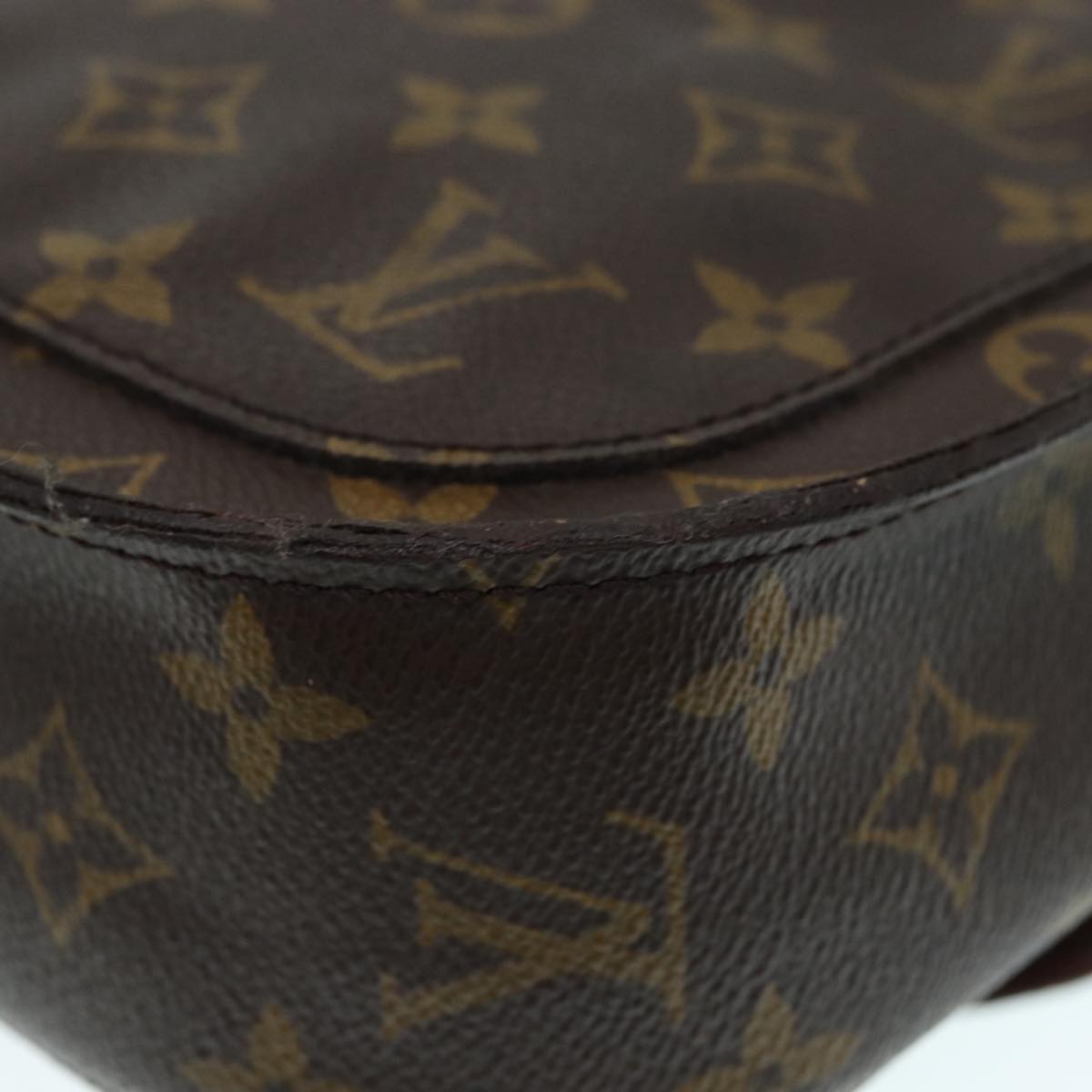LOUIS VUITTON Monogram Saint Cloud GM Shoulder Bag M51242 LV ki4914