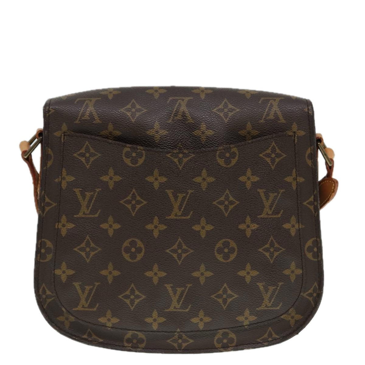 LOUIS VUITTON Monogram Saint Cloud GM Shoulder Bag M51242 LV ki4914