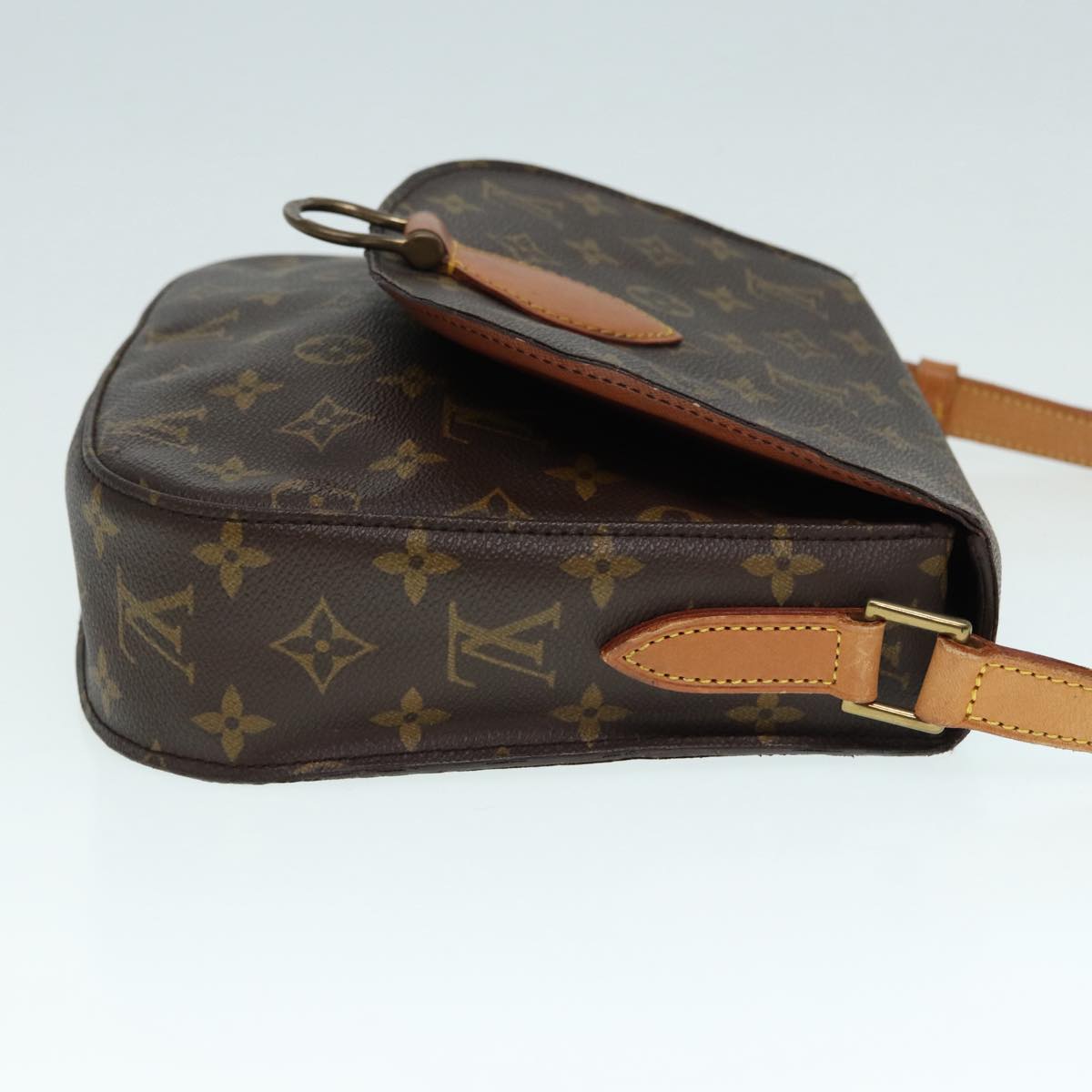 LOUIS VUITTON Monogram Saint Cloud GM Shoulder Bag M51242 LV ki4914