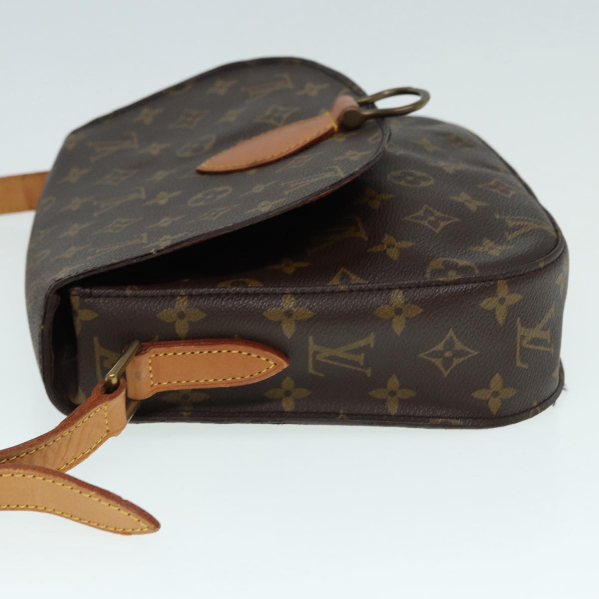 LOUIS VUITTON Monogram Saint Cloud GM Shoulder Bag M51242 LV ki4914