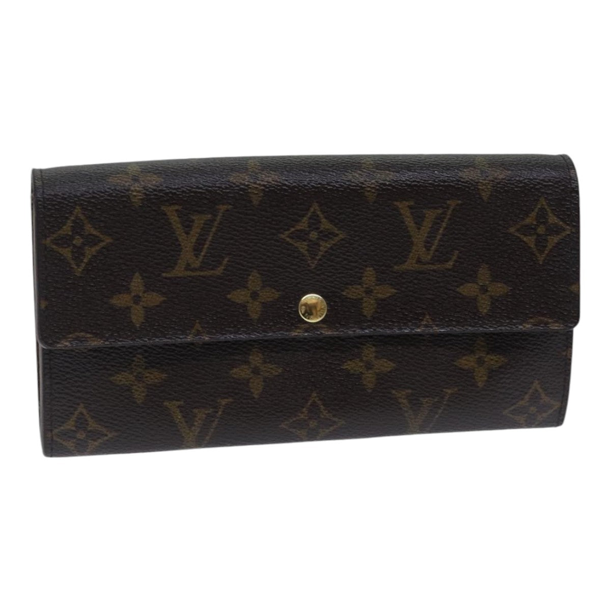 LOUIS VUITTON Monogram Portefeuille Sarah Long Wallet M61734 LV ki4916