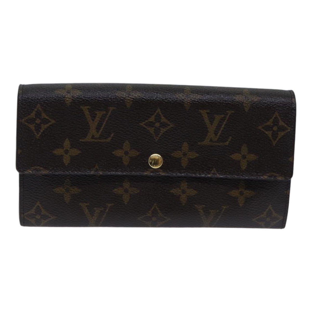 LOUIS VUITTON Monogram Portefeuille Sarah Long Wallet M61734 LV ki4916
