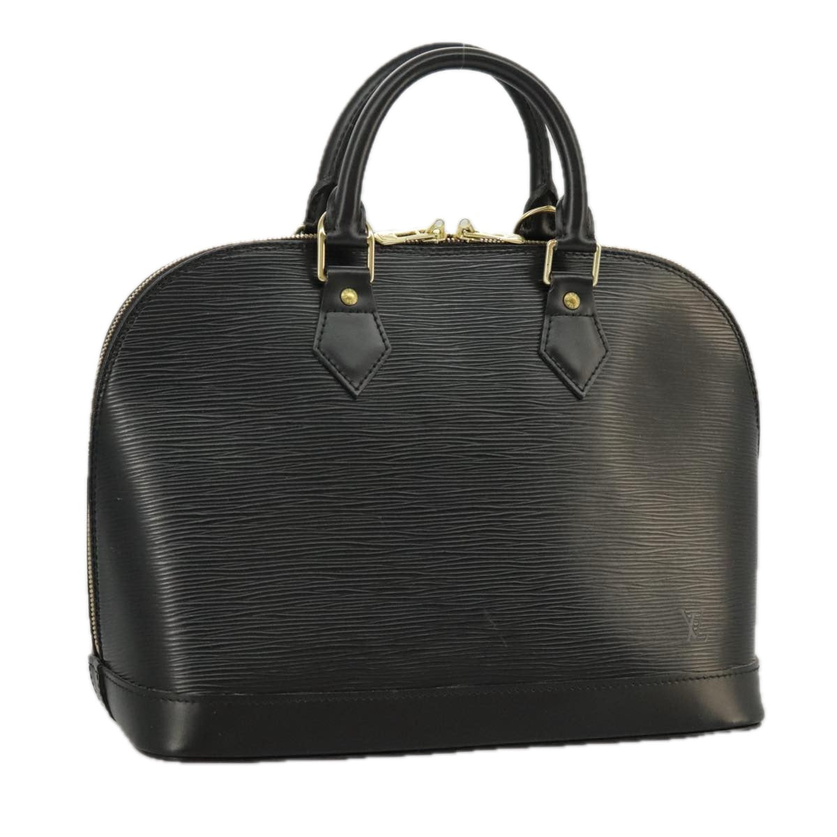 LOUIS VUITTON Epi Alma Hand Bag Black M52142 LV ki5055A