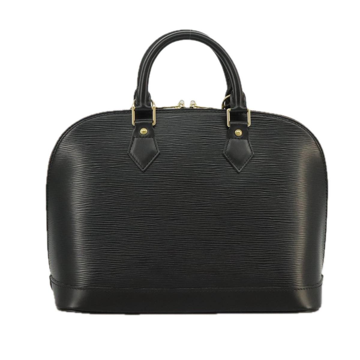 LOUIS VUITTON Epi Alma Hand Bag Black M52142 LV ki5055A