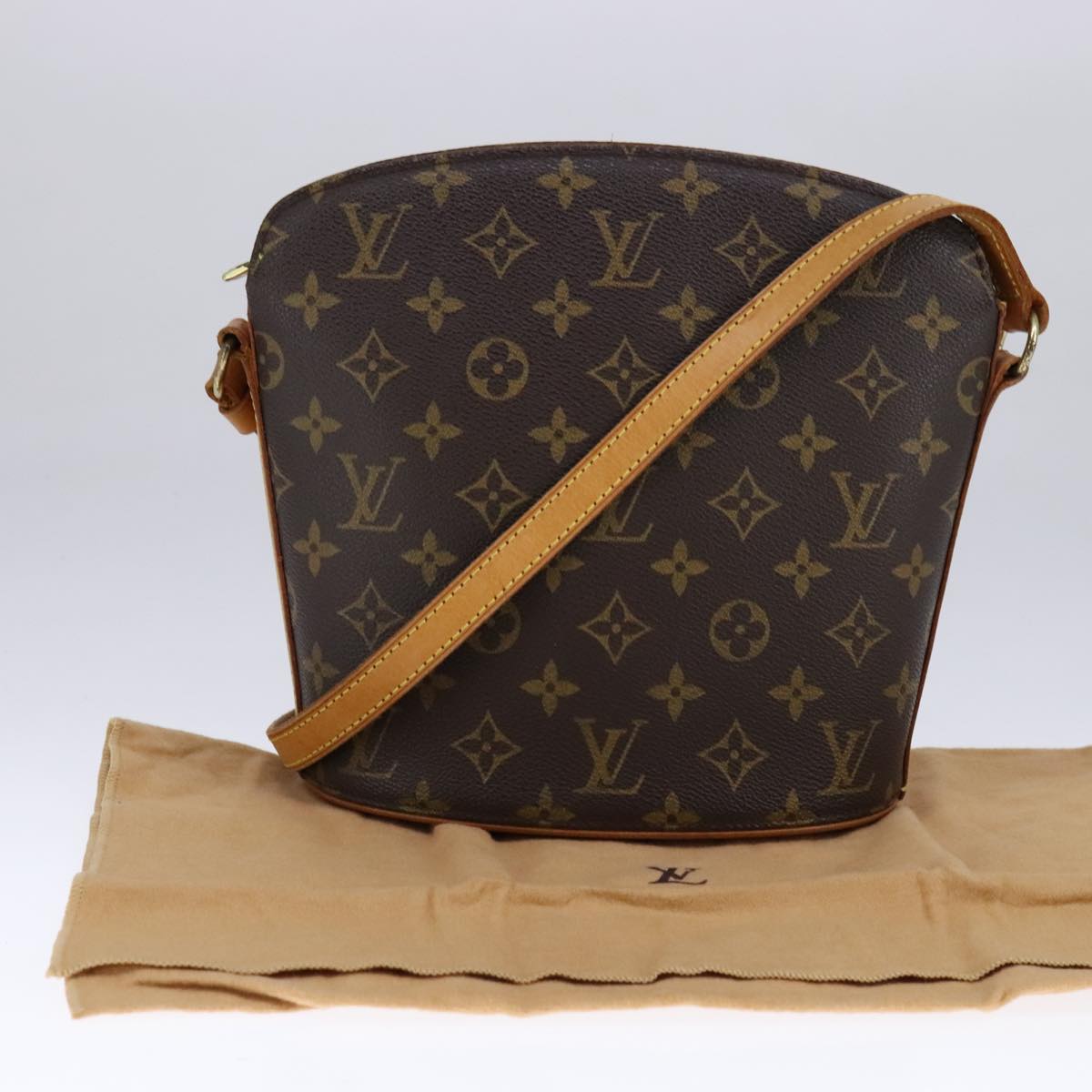 LOUIS VUITTON Monogram Drouot Shoulder Shoulder Bag M51290 LV ki5378