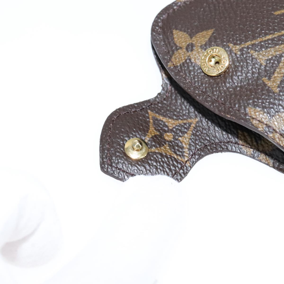 LOUIS VUITTON Monogram Etui Lunette PM Glasses Case M66545 LV ki5387