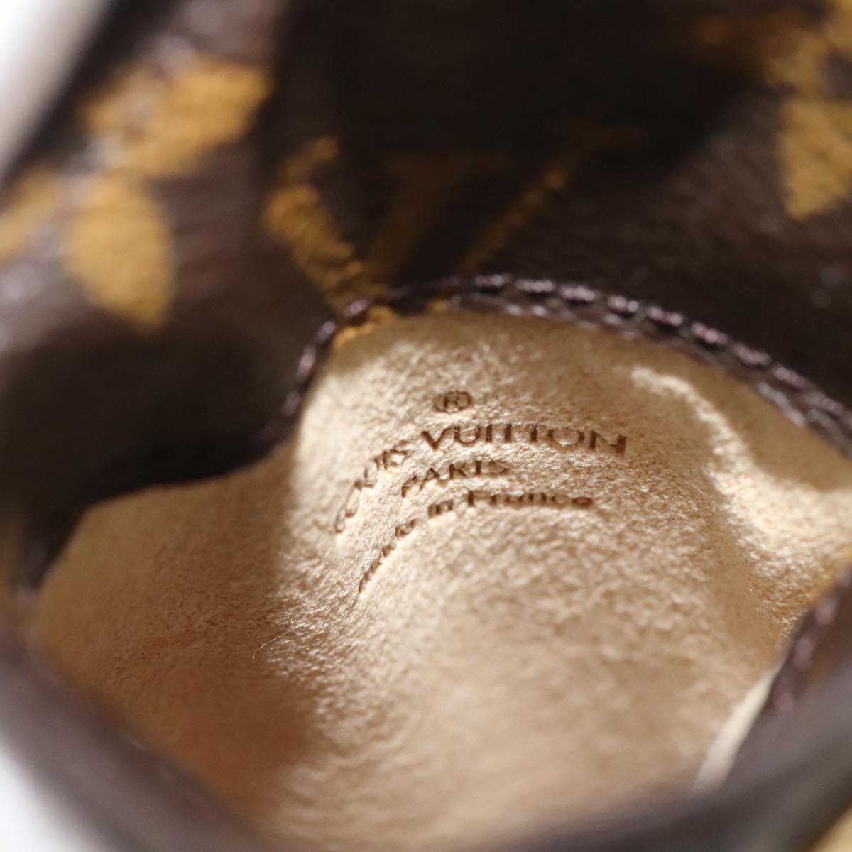 LOUIS VUITTON Monogram Etui Lunette PM Glasses Case M66545 LV ki5387