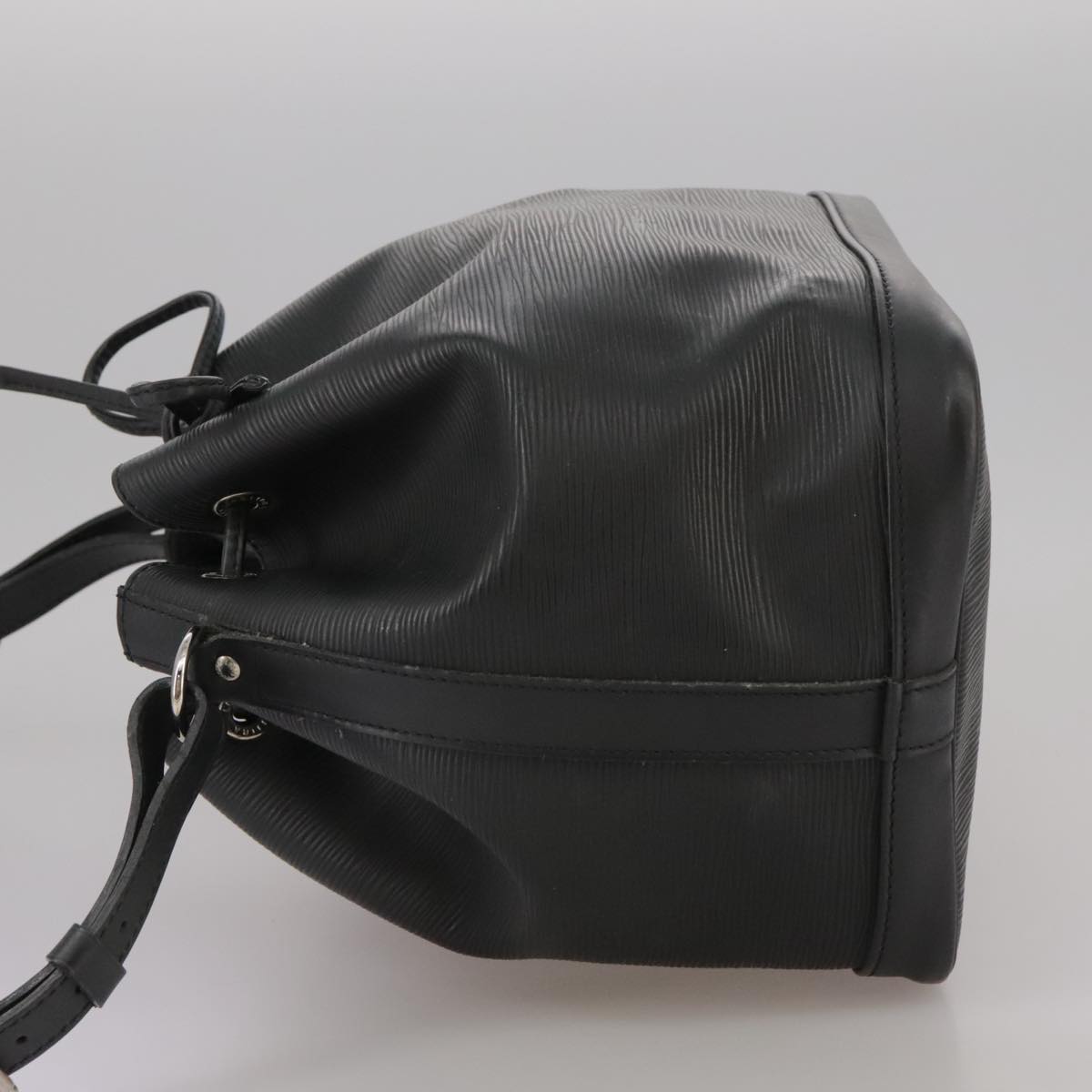 LOUIS VUITTON Epi Petit Noe Shoulder Bag New Model Black M40752 LV ki5391