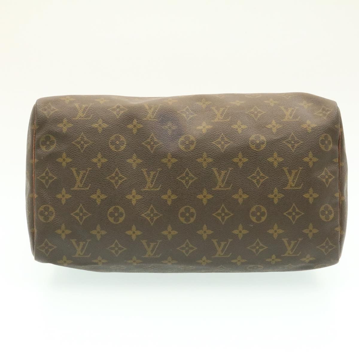 LOUIS VUITTON Monogram Speedy 35 Handbag M41524 LV ki994