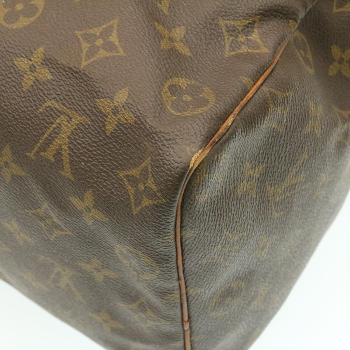 LOUIS VUITTON Monogram Speedy 35 Handbag M41524 LV ki994