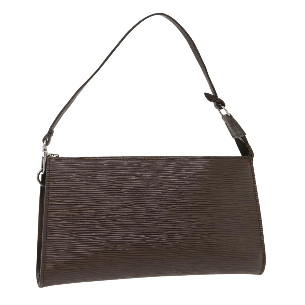 LOUIS VUITTON Epi Pochette Accessoires Pouch Mocha M5294D LV kk073A