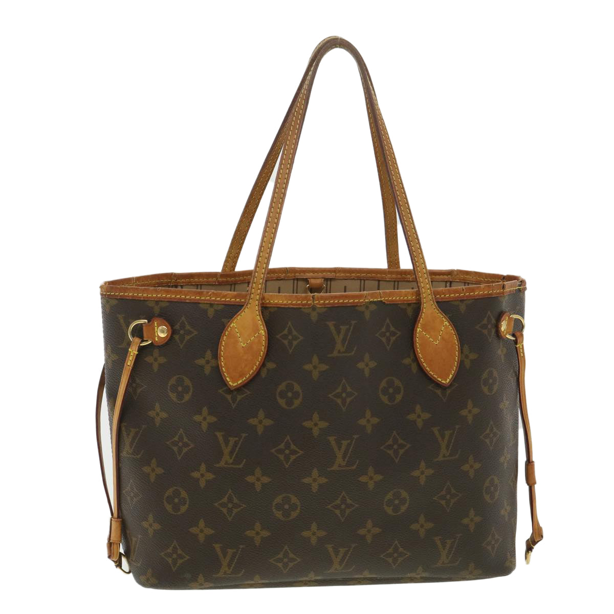 LOUIS VUITTON Monogram Neverfull MM Tote Bag M40156 LV kk167