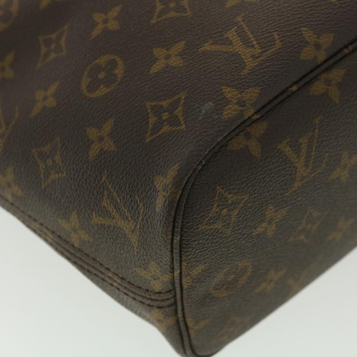 LOUIS VUITTON Monogram Neverfull MM Tote Bag M40156 LV kk167