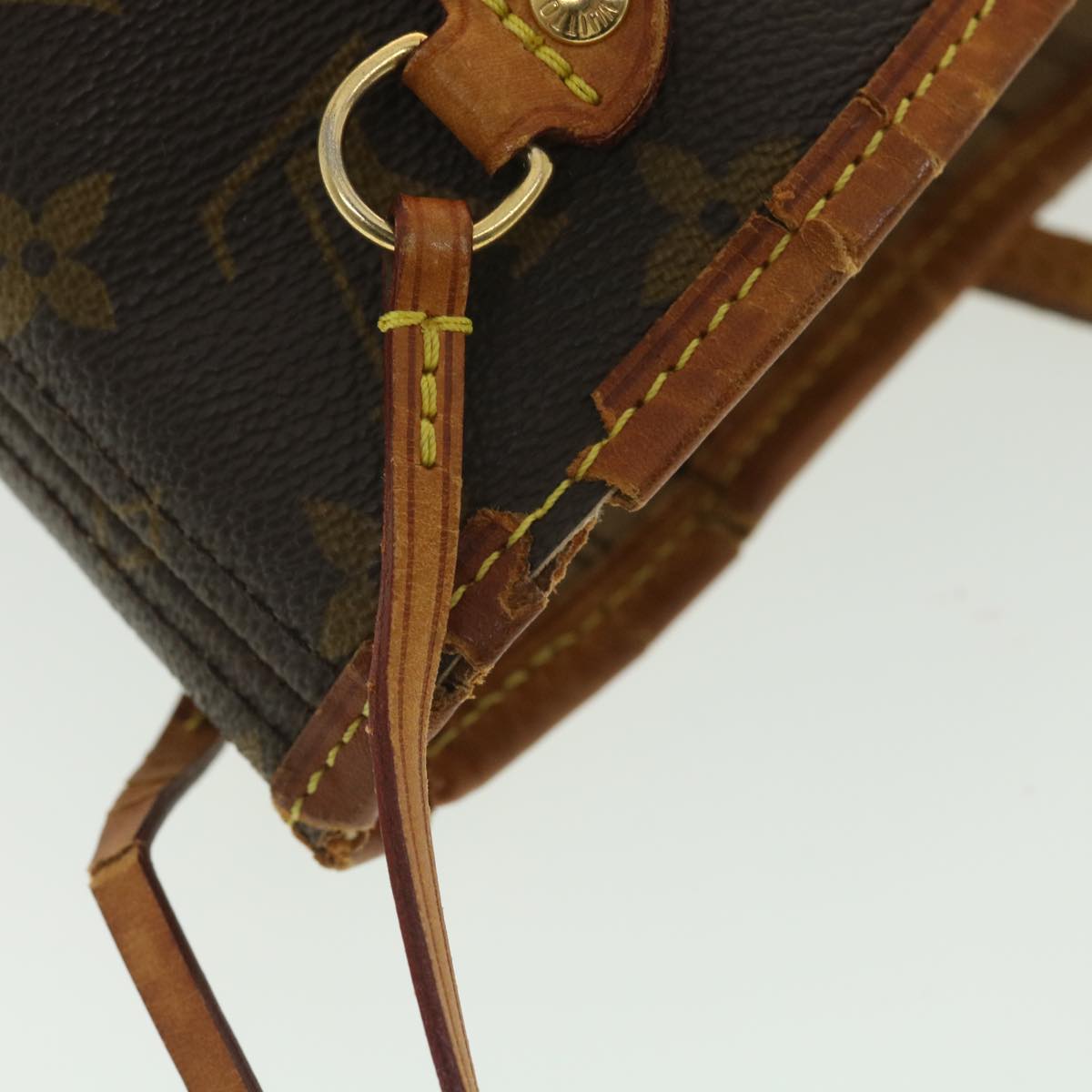LOUIS VUITTON Monogram Neverfull MM Tote Bag M40156 LV kk167