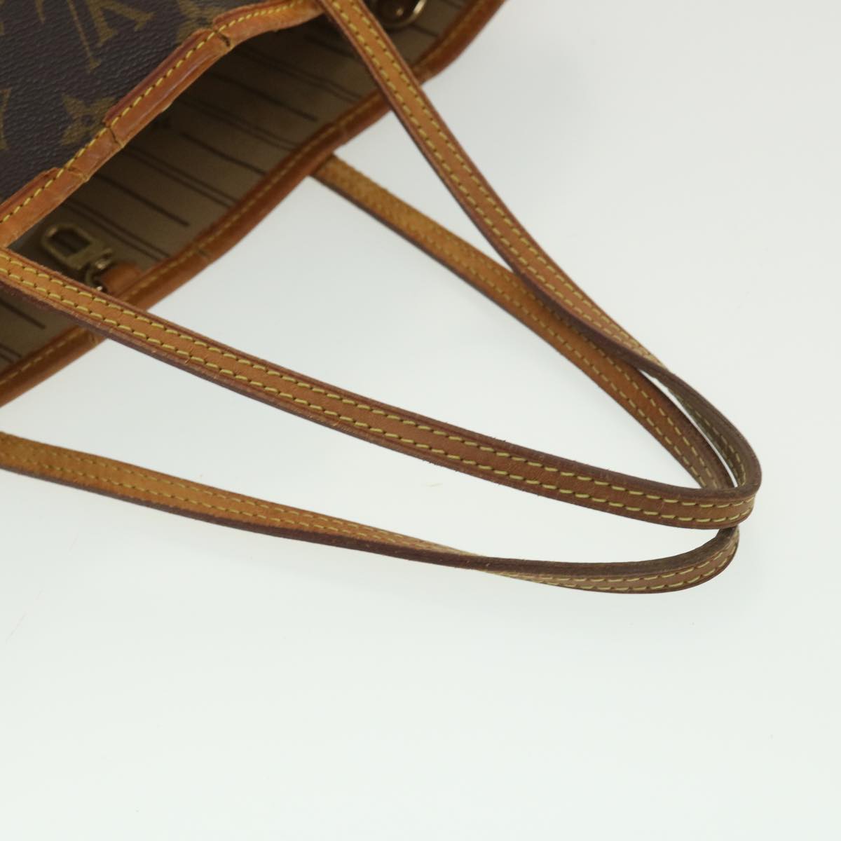 LOUIS VUITTON Monogram Neverfull MM Tote Bag M40156 LV kk167