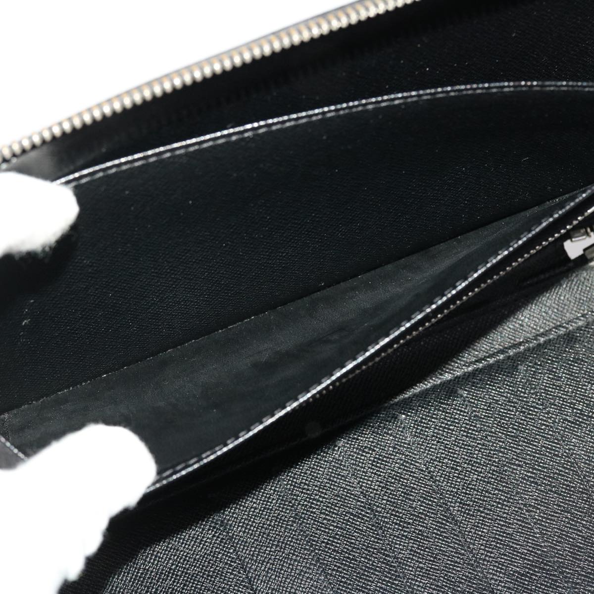 LOUIS VUITTON Taiga Organizer Atoll Travel Case Ardoise M30652 LV kk185