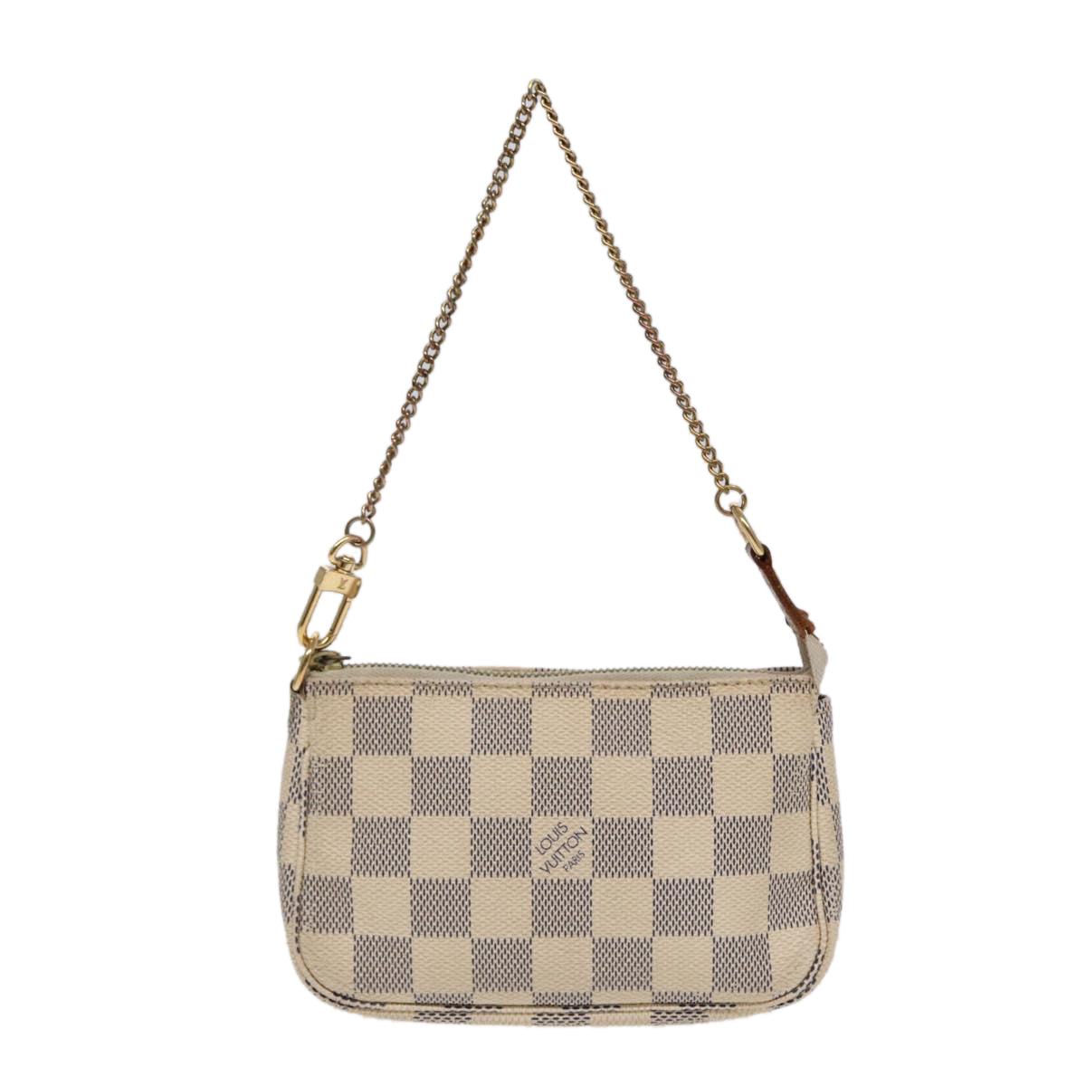 LOUIS VUITTON Damier Azur Mini Pochette Accessoires Pouch N63005 LV kk297