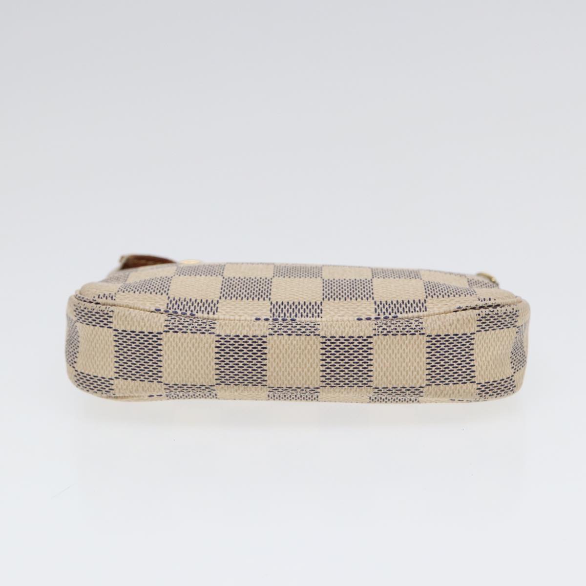 LOUIS VUITTON Damier Azur Mini Pochette Accessoires Pouch N63005 LV kk297
