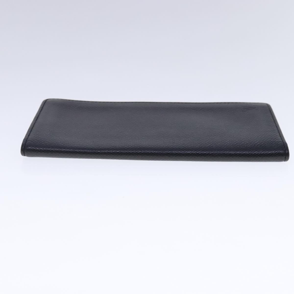 LOUIS VUITTON Taiga Porte Cartes Credit En Long Wallet Ardoise M31002 kk358