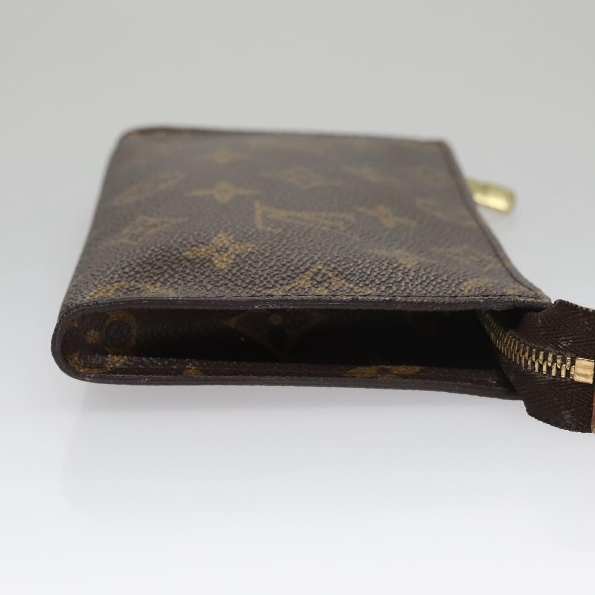 LOUIS VUITTON Monogram Bucket PM Accessory Pouch LV kk410