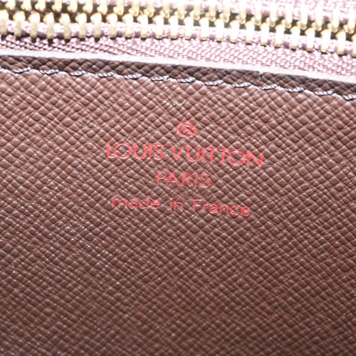 LOUIS VUITTON Damier Ebene Trocadero 27 Shoulder Bag N48085 LV knn052A