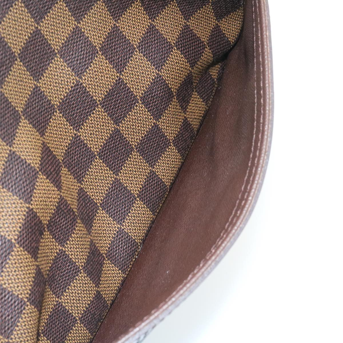 LOUIS VUITTON Damier Ebene Trocadero 27 Shoulder Bag N48085 LV knn052A