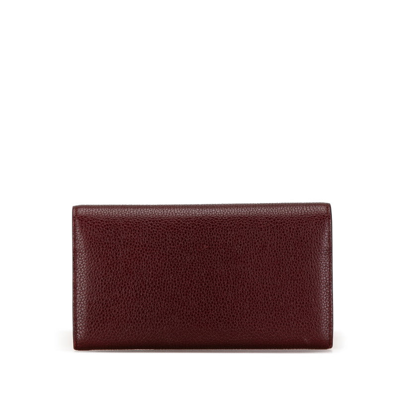 Luxury Gucci Trending 2025 Zumi Interlocking G Horsebit Leather Continental Wallet