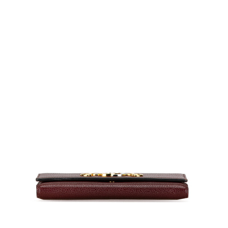 Luxury Gucci Trending 2025 Zumi Interlocking G Horsebit Leather Continental Wallet