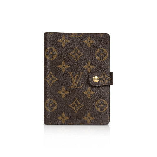 Louis Vuitton Monogram Small Ring Agenda Cover