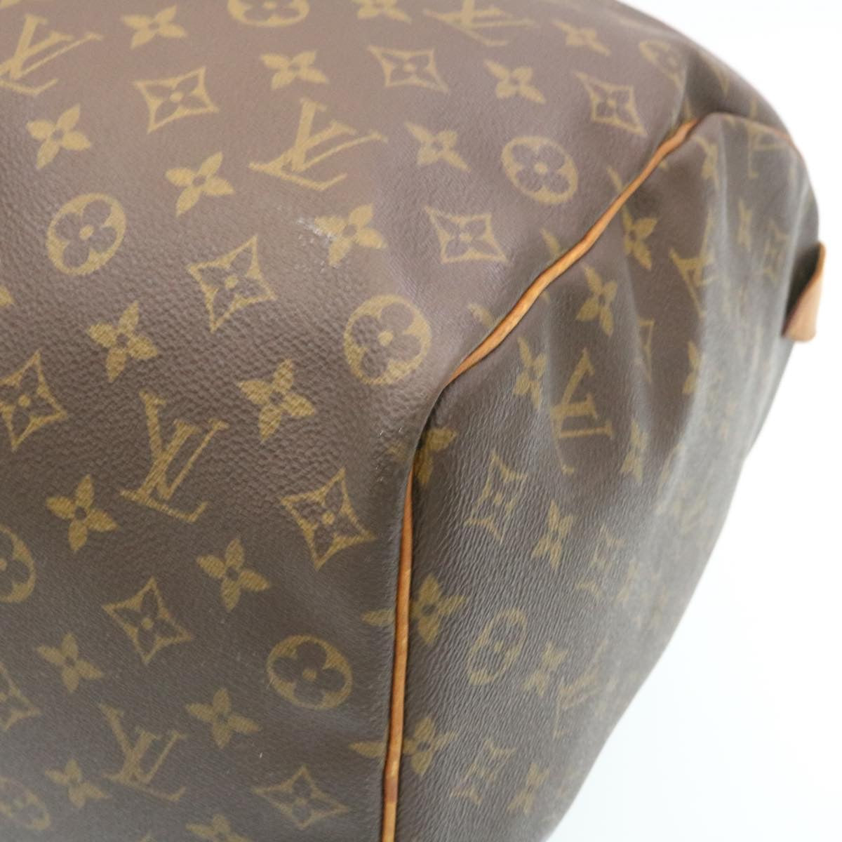 LOUIS VUITTON Monogram Keepall 50 Boston Bag M41426 LV lt109