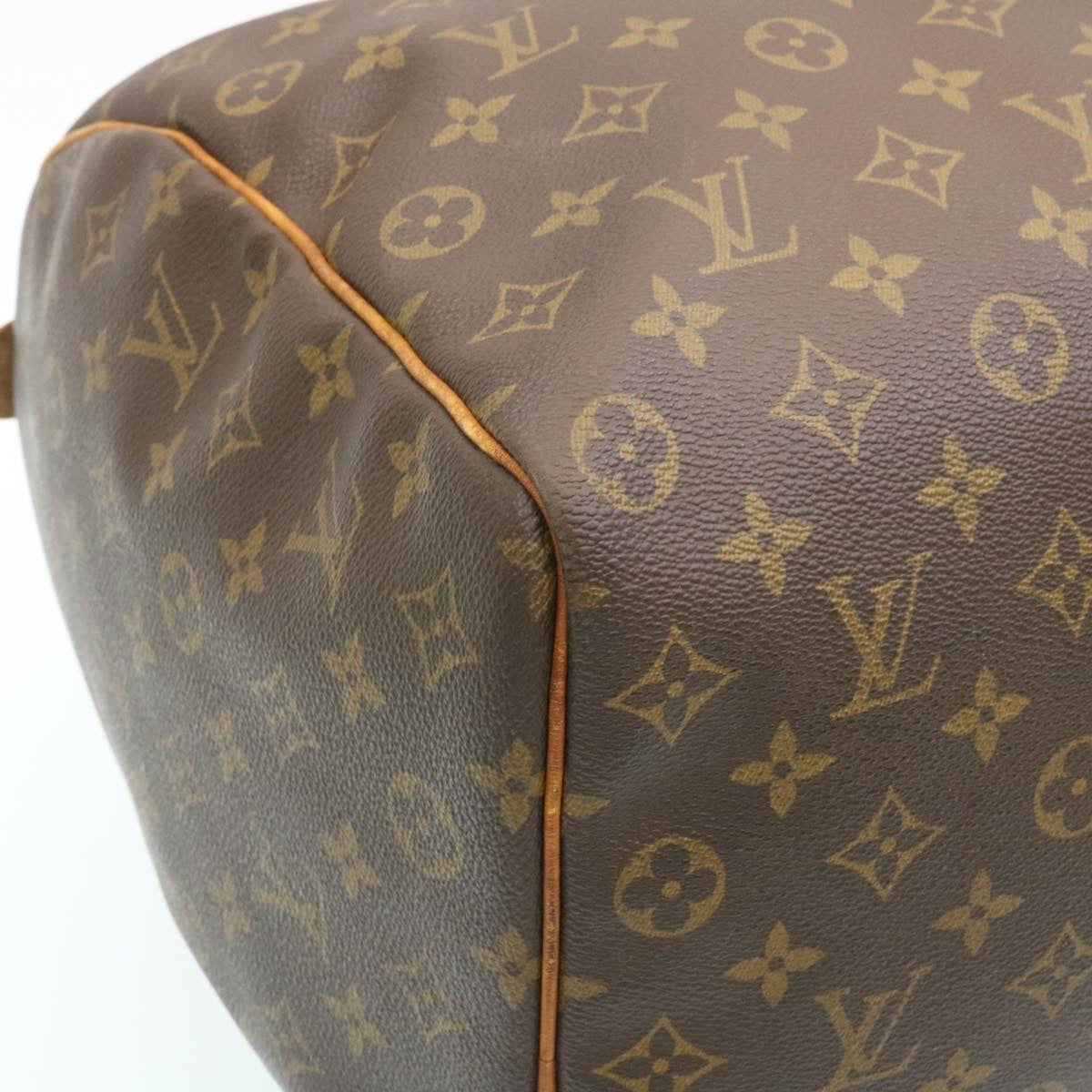 LOUIS VUITTON Monogram Keepall 50 Boston Bag M41426 LV lt109