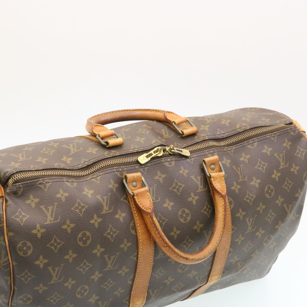 LOUIS VUITTON Monogram Keepall 50 Boston Bag M41426 LV lt109