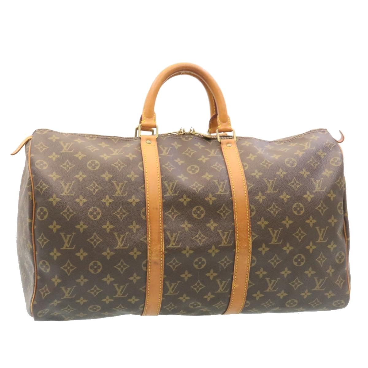 LOUIS VUITTON Monogram Keepall 50 Boston Bag M41426 LV lt160