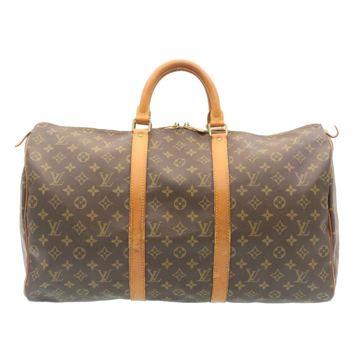 LOUIS VUITTON Monogram Keepall 50 Boston Bag M41426 LV lt160