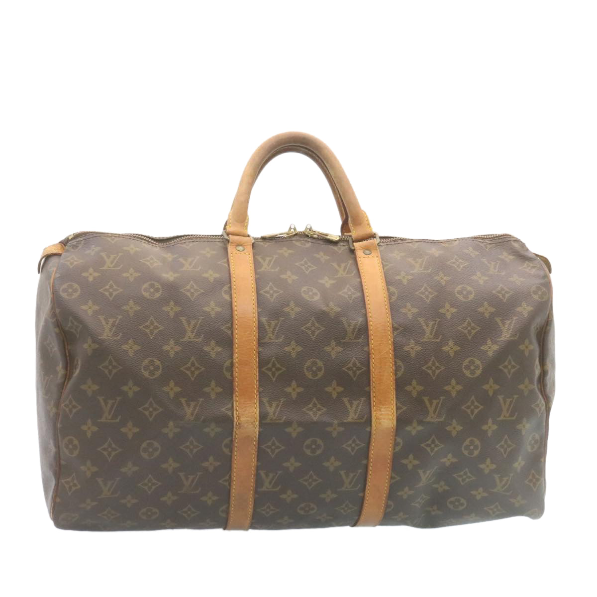 LOUIS VUITTON Monogram Keepall 50 Boston Bag M41426 LV lt213