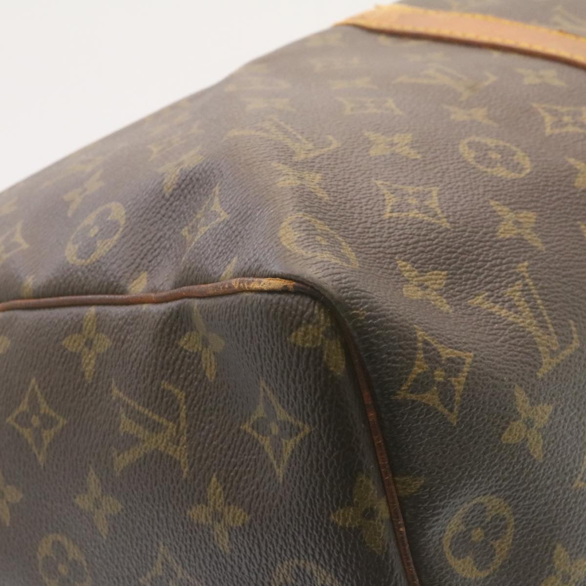 LOUIS VUITTON Monogram Keepall 50 Boston Bag M41426 LV lt213