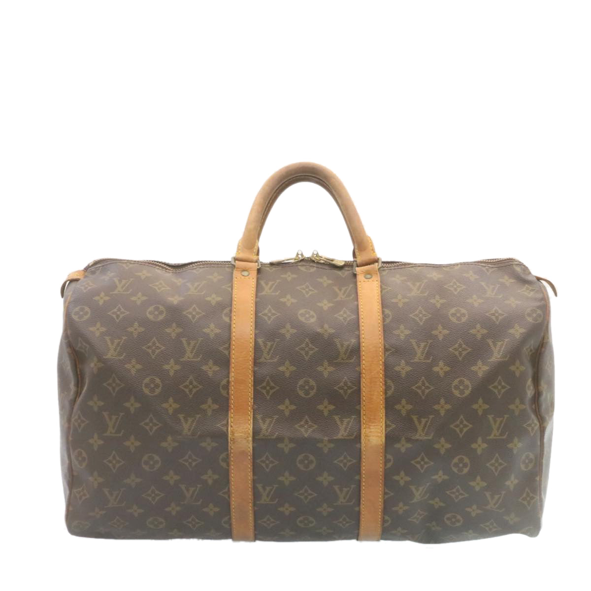 LOUIS VUITTON Monogram Keepall 50 Boston Bag M41426 LV lt213
