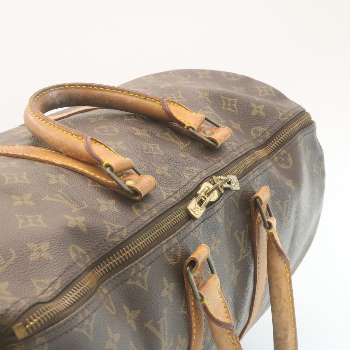 LOUIS VUITTON Monogram Keepall 50 Boston Bag M41426 LV lt213