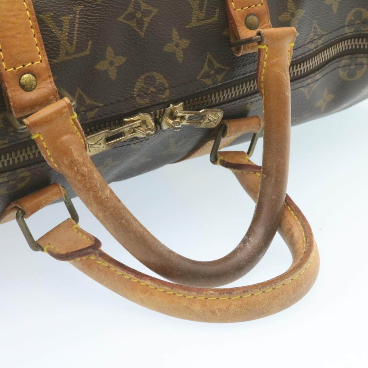 LOUIS VUITTON Monogram Keepall 50 Boston Bag M41426 LV lt213
