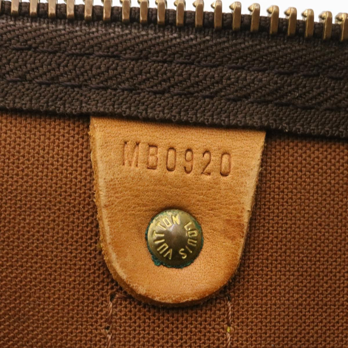 LOUIS VUITTON Monogram Keepall 50 Boston Bag M41426 LV lt222