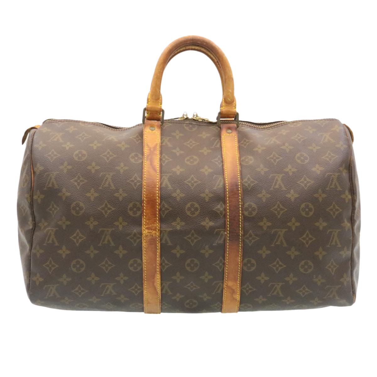 LOUIS VUITTON Monogram Keepall 45 Boston Bag M41428 LV lt243