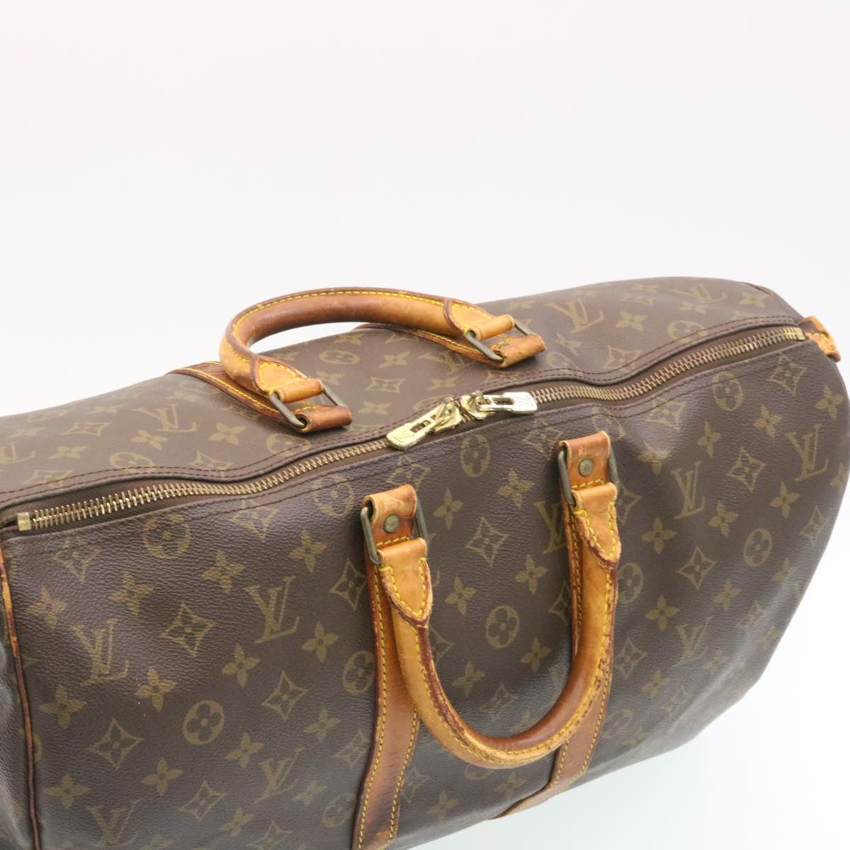 LOUIS VUITTON Monogram Keepall 45 Boston Bag M41428 LV lt243
