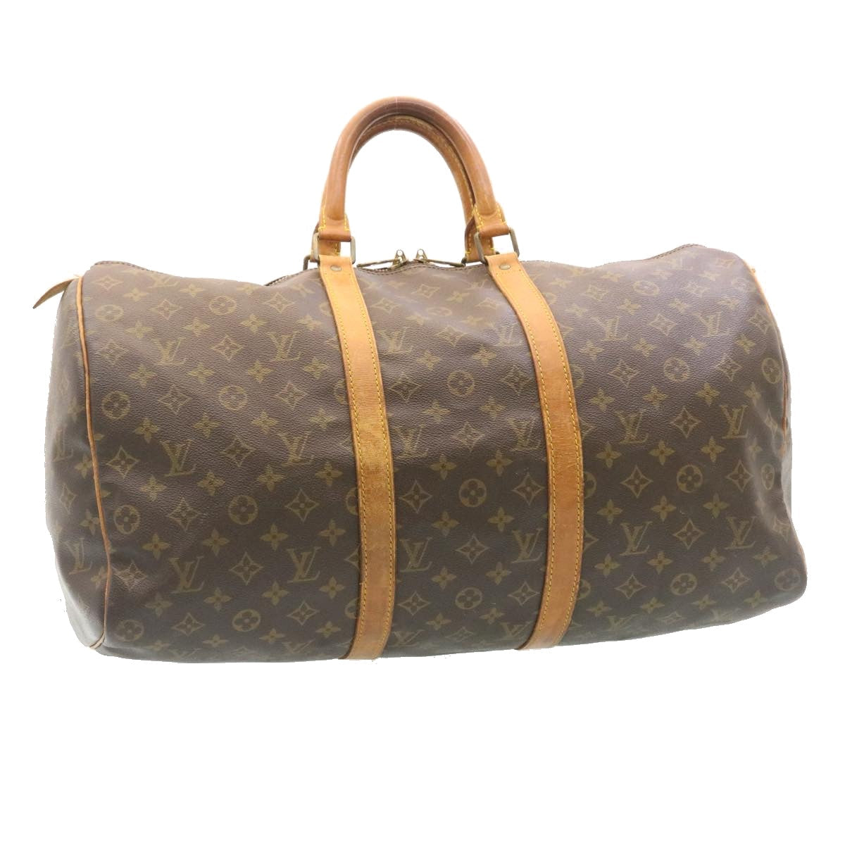 LOUIS VUITTON Monogram Keepall 50 Boston Bag M41426 LV lt285