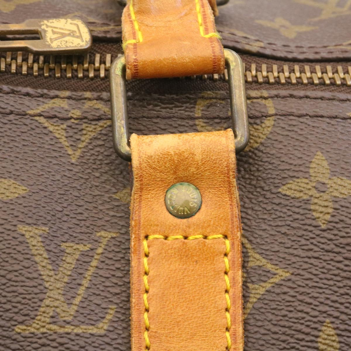 LOUIS VUITTON Monogram Keepall 50 Boston Bag M41426 LV lt285