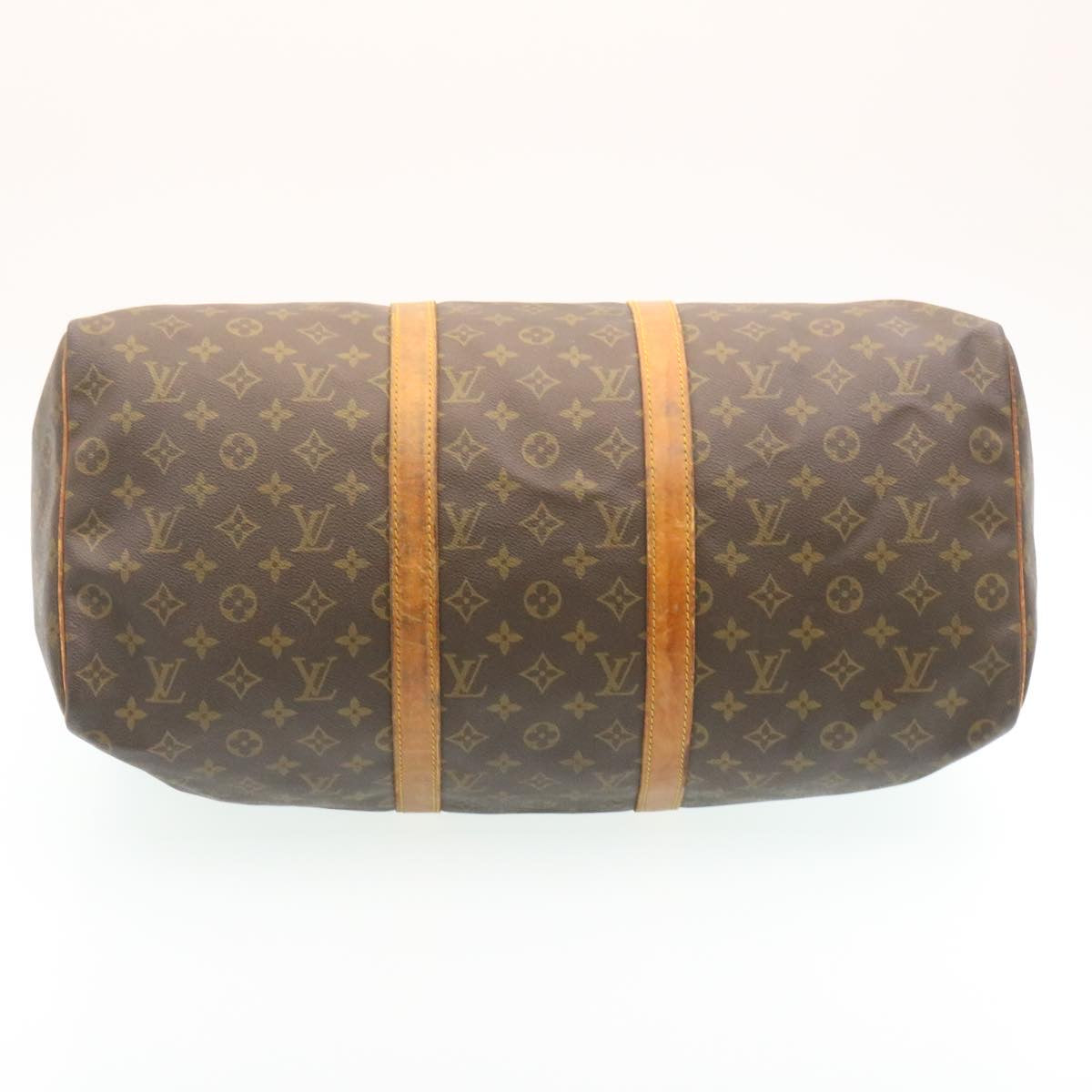 LOUIS VUITTON Monogram Keepall 50 Boston Bag M41426 LV lt285